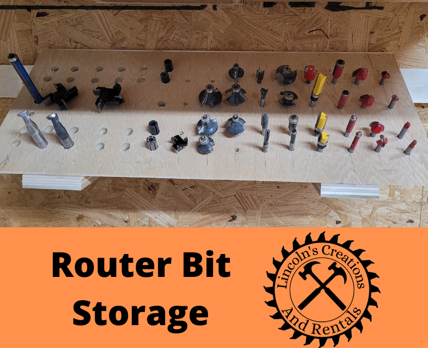 Router Bit Storage on French Cleats