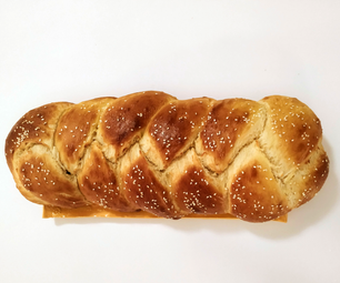 No-Knead Festive Braided Bread (Challa)