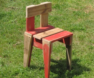 How to Make a Kids Chair From Reclaimed Wood
