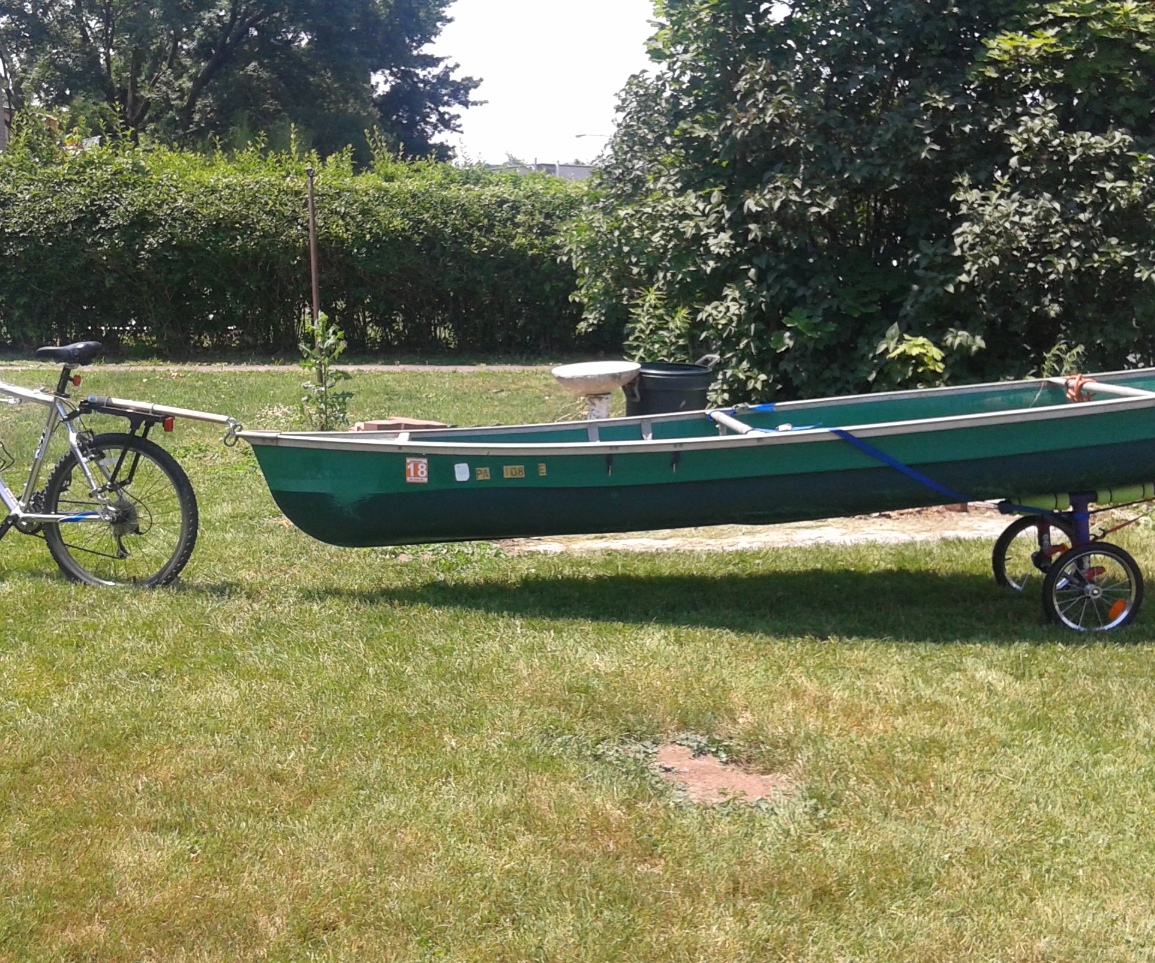 Bicycle Canoe Cart 2.0