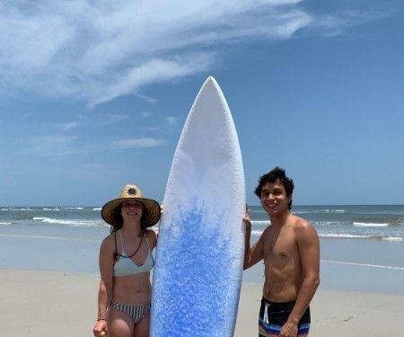 CNC Pink Foam Surfboard