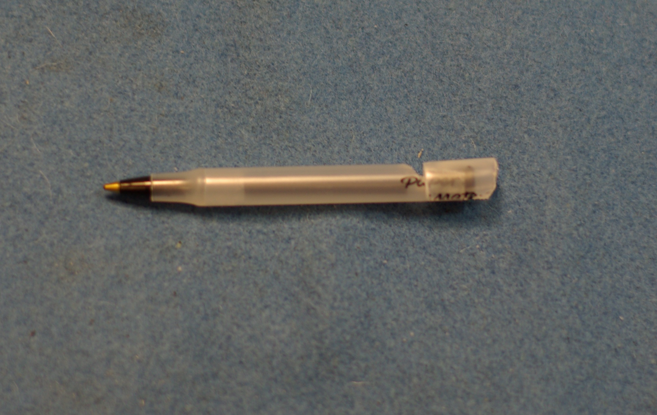 Transform a ballpoint pen into a survival whistle mini-pen