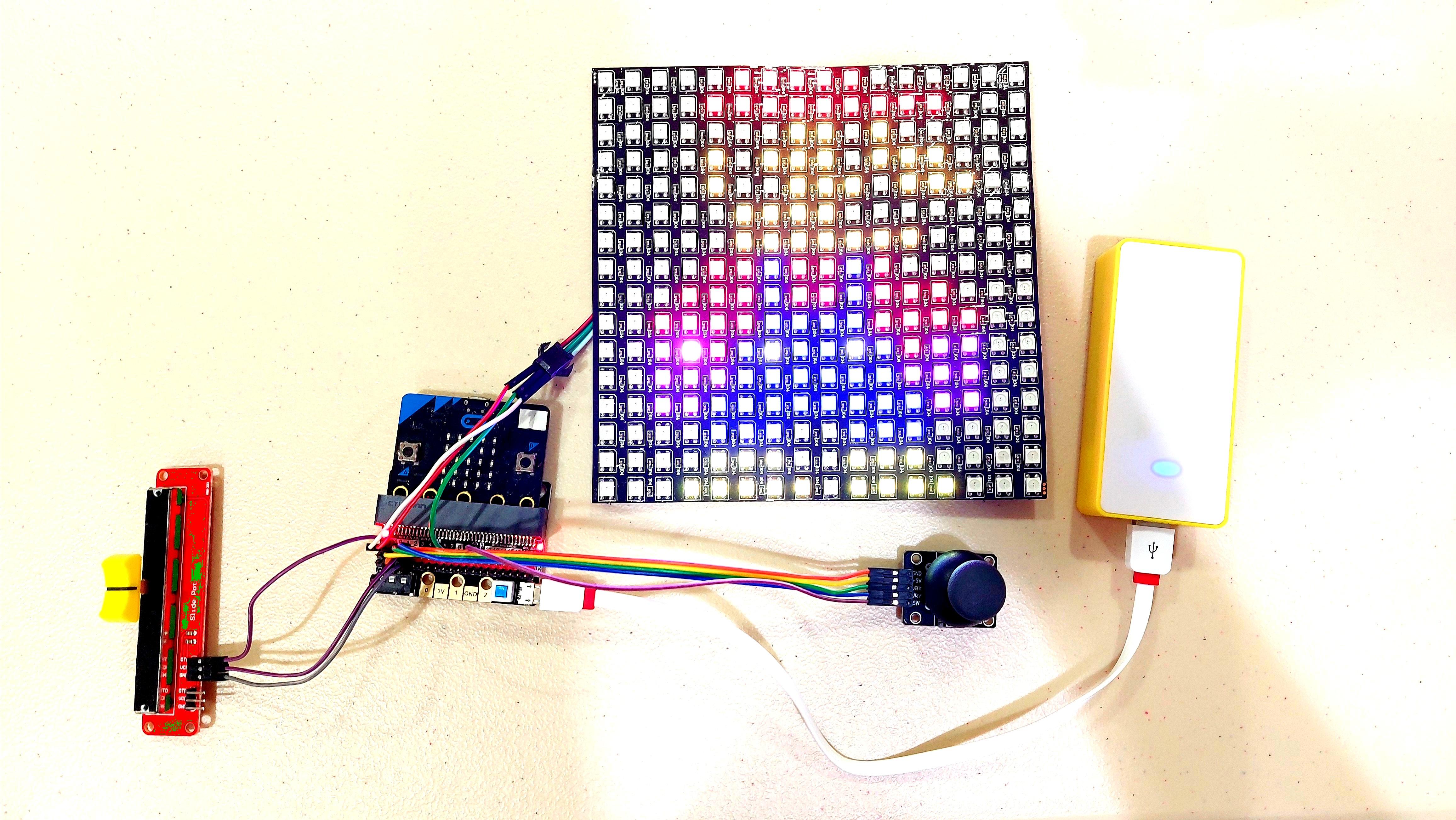 RGB LED Matrix Sketch (micro:bit Version)