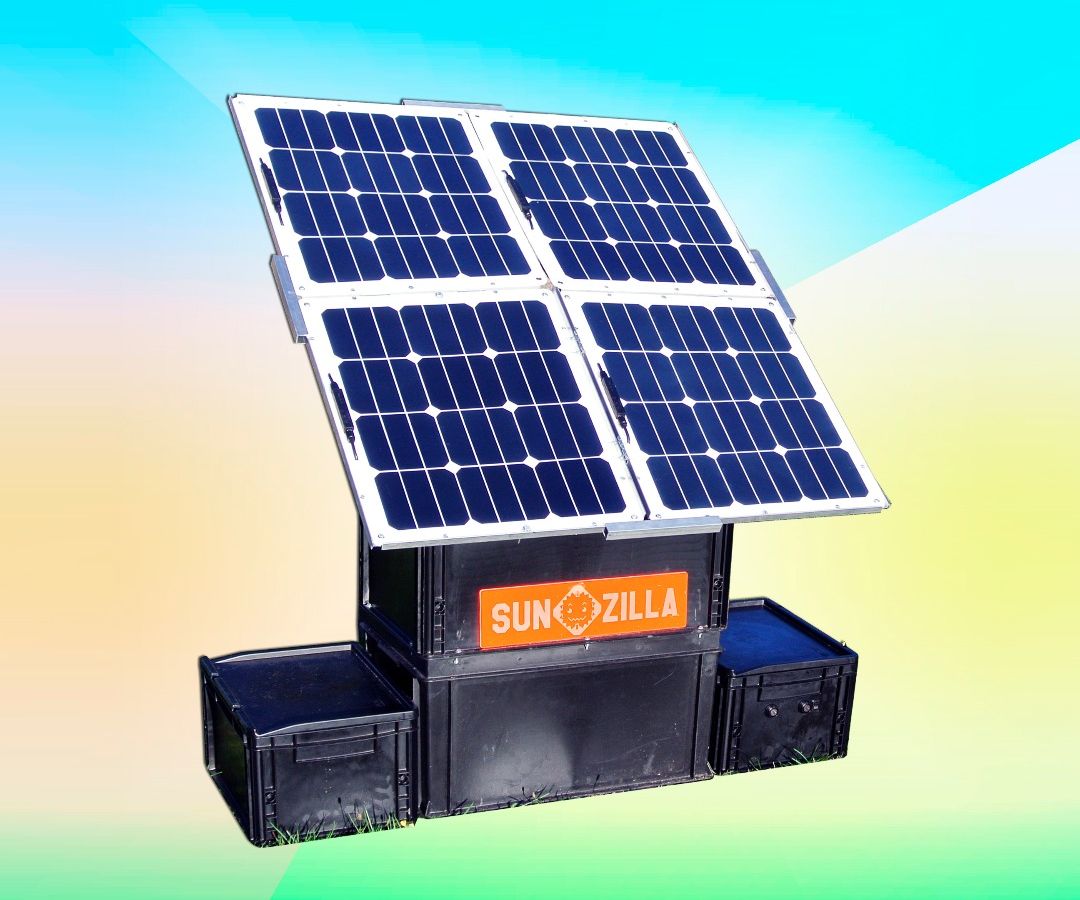 Pop-up Solar Generator: SunZilla 3.0 
