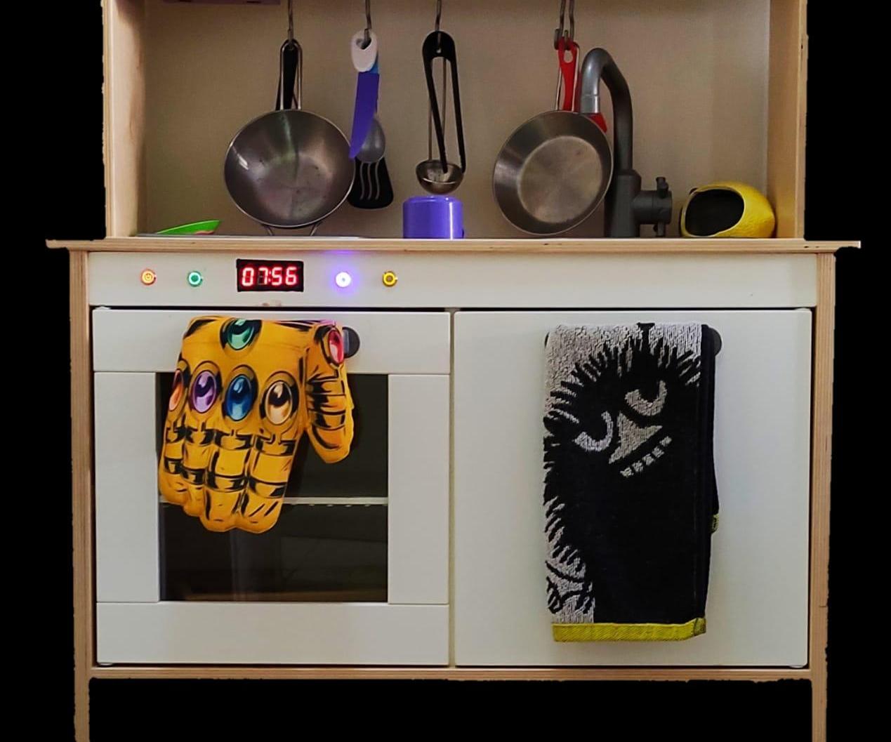 IKEA DUKTIG Kids Kitchen Oven Upgrade
