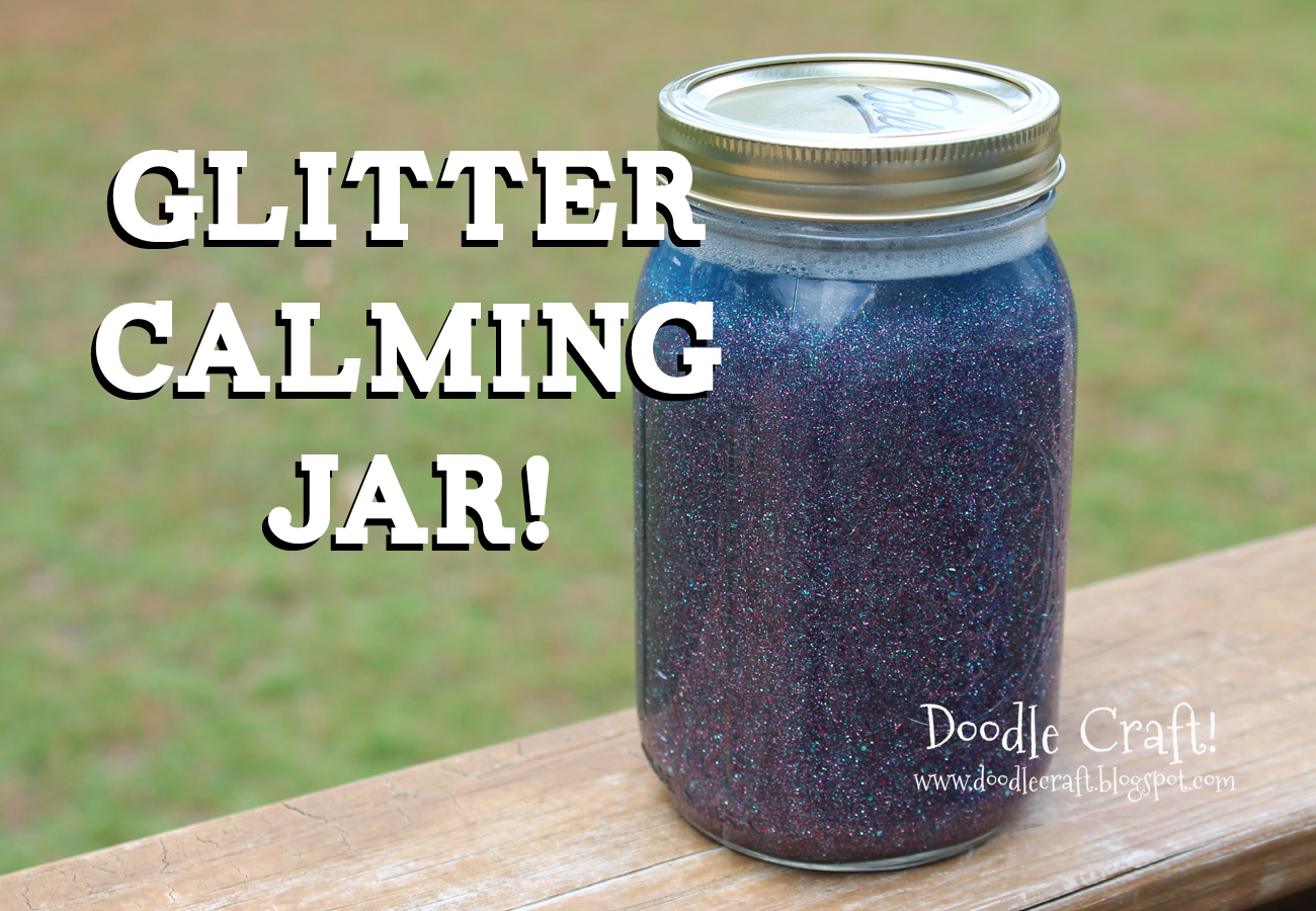 DIY Calming Glitter Jars