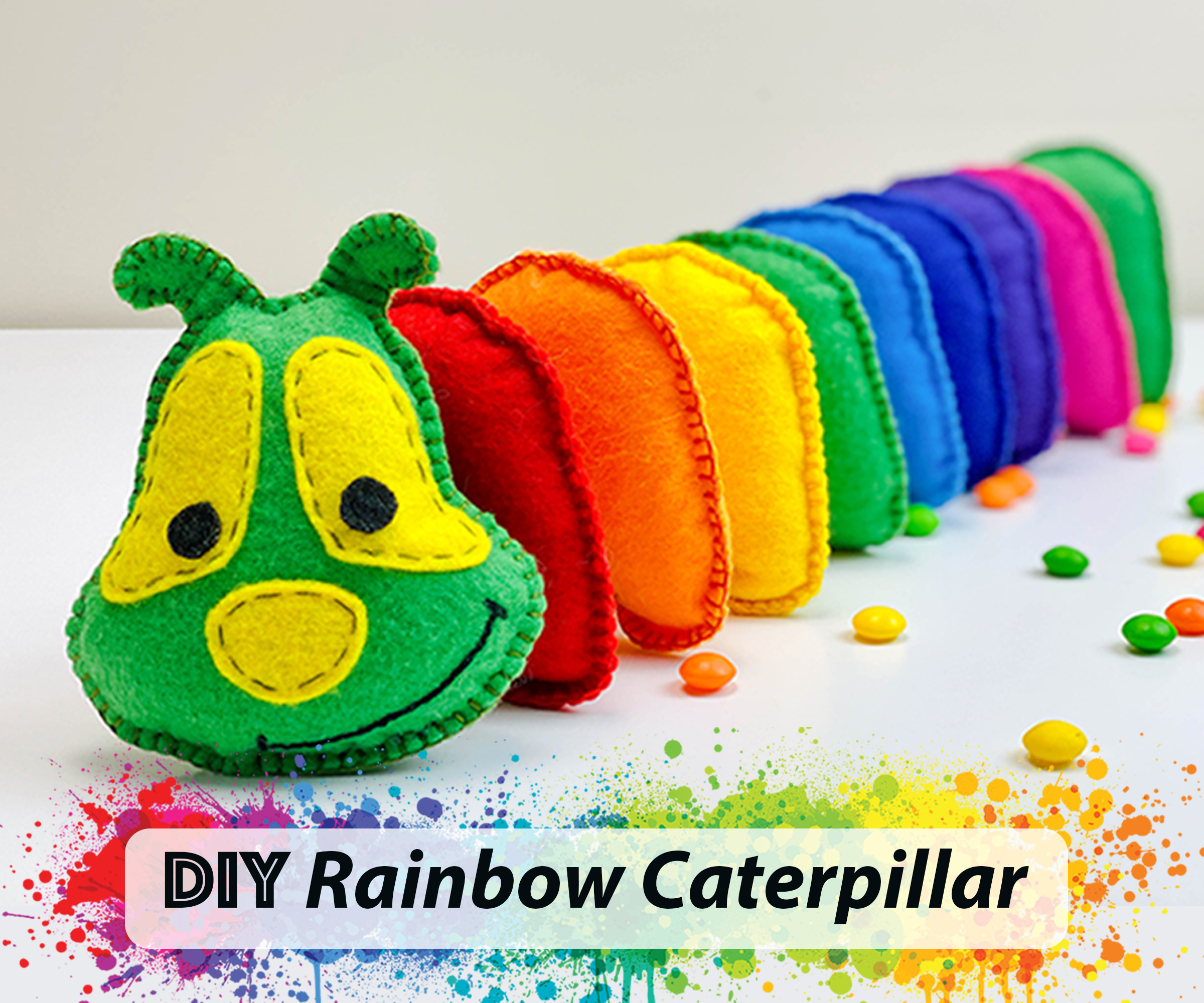 Caterpillar Toy - Colors Early Education