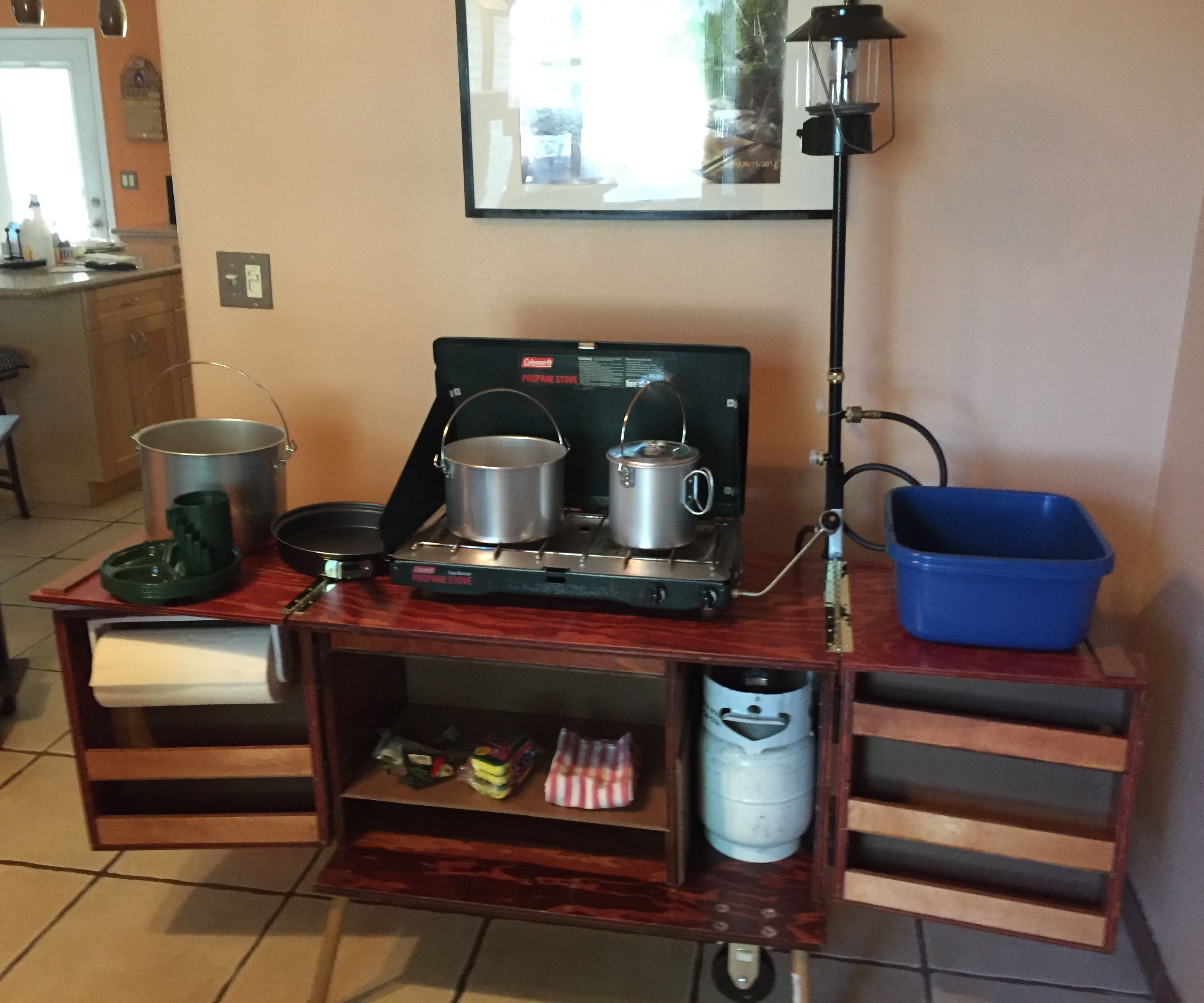 CAMP STORAGE / COOKING STATION