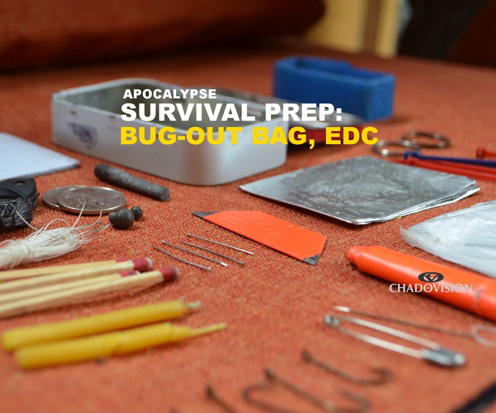 Apocalypse - Survival Prep: Bug-out bag - EDC
