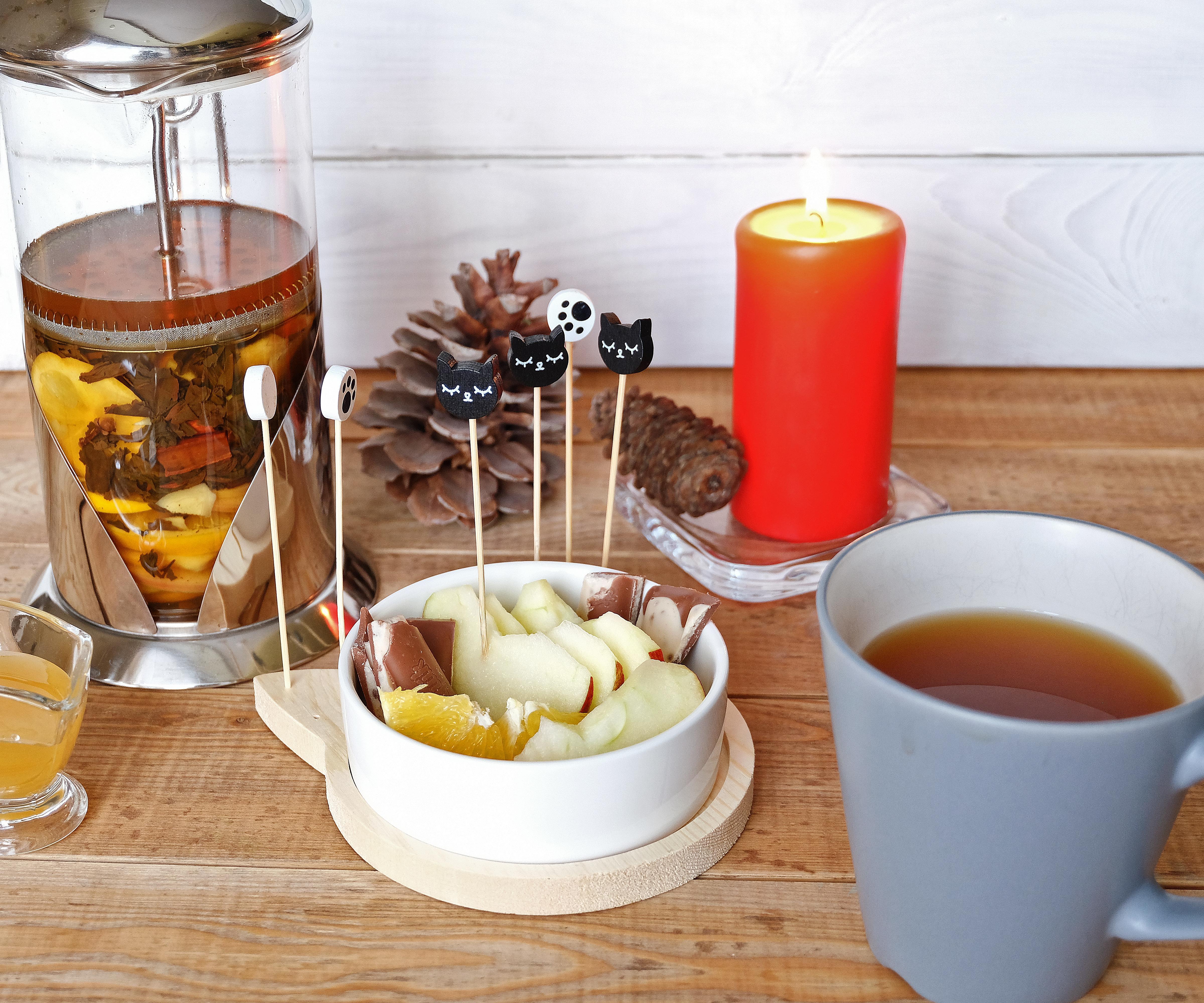 Warming Tea With Spices and Fruits 