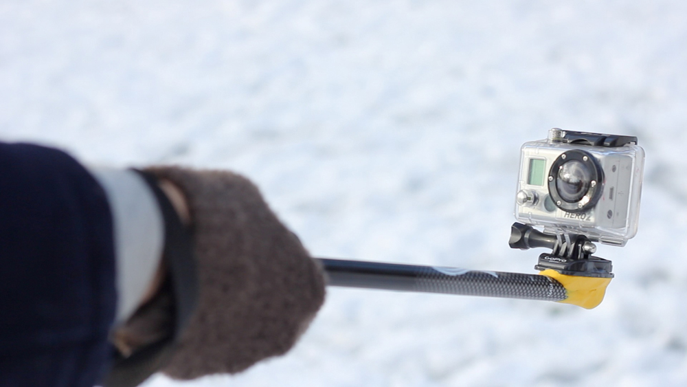 Make your own go pro pole cam with sugru!