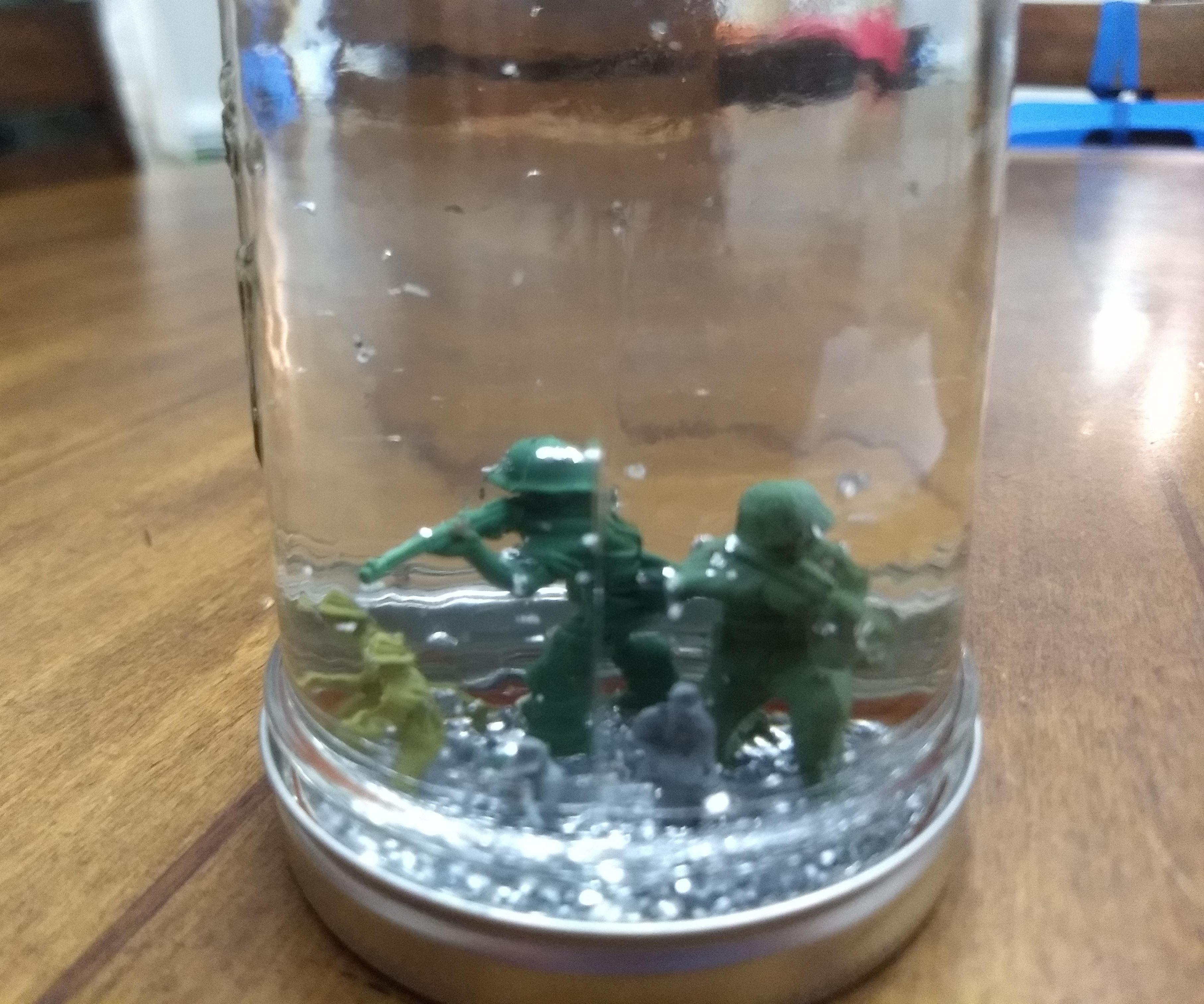 Snow Mason Jar (snow Globe in a Mason Jar)