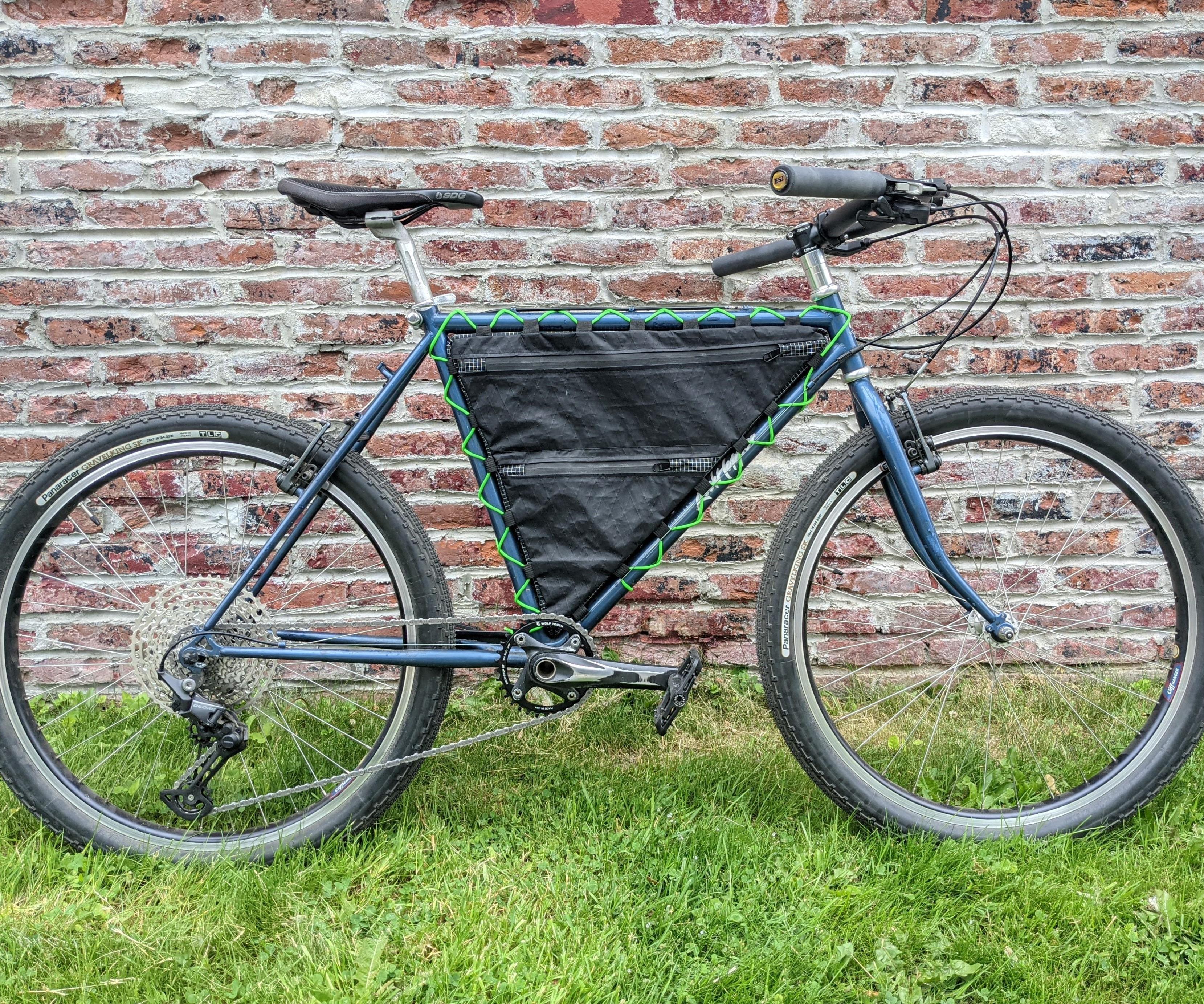 Bicycle Frame Bag for Bike Packing Hooligans