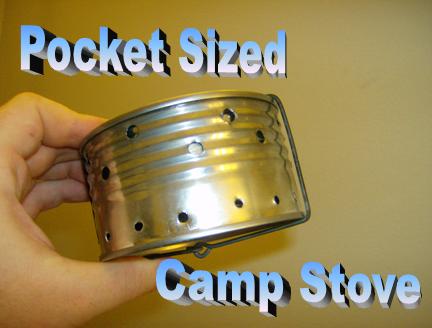 Pocket Sized Camp Stove (The Improved