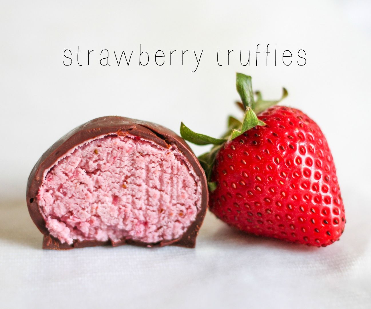 strawberry truffle recipe