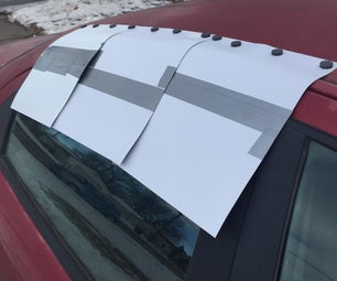 Car Window Screen Rain Cover 