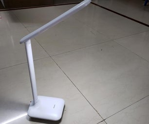 Wired Table Lamp to Portable Emergency Lamp