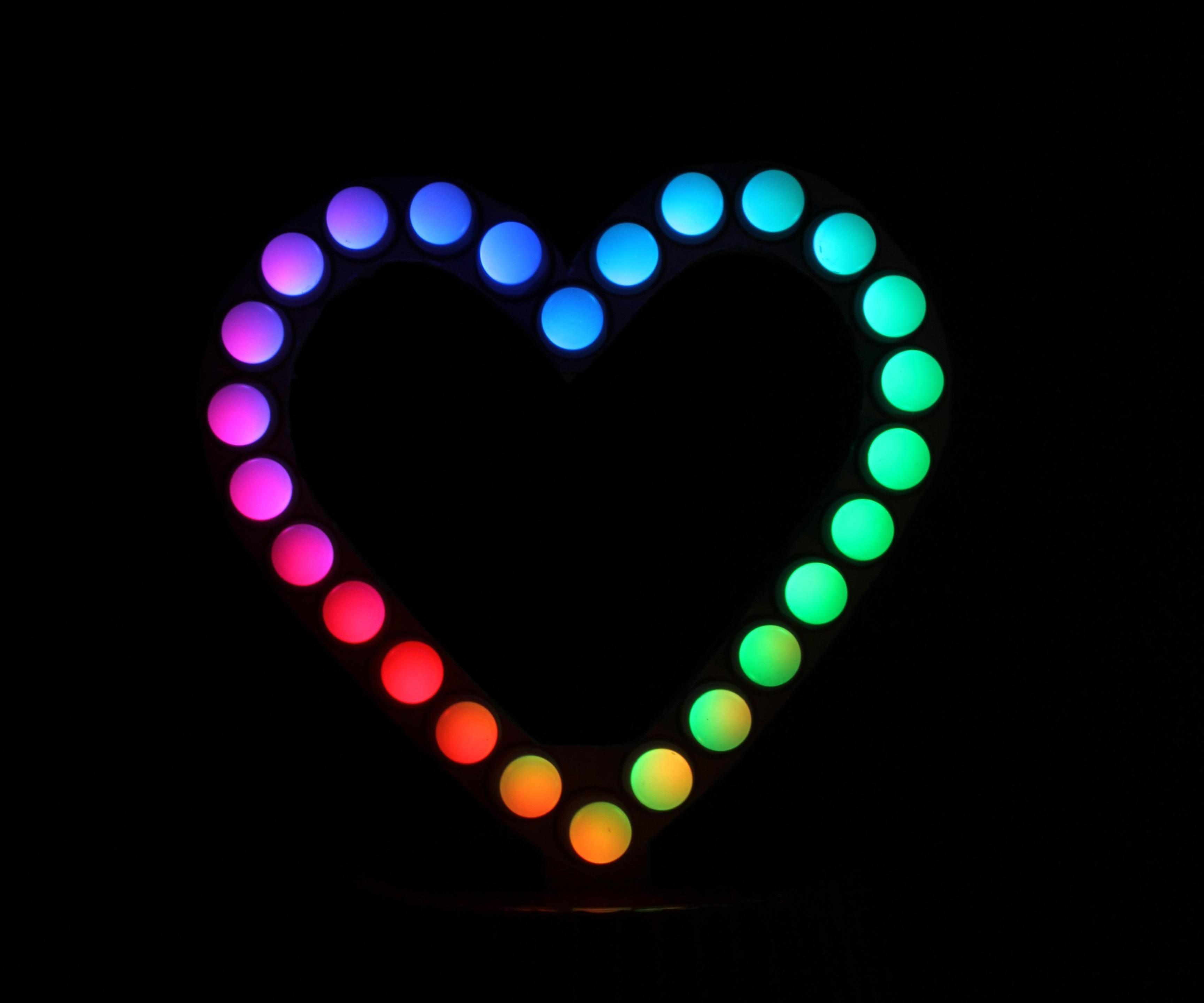 Neopixel LED Heart