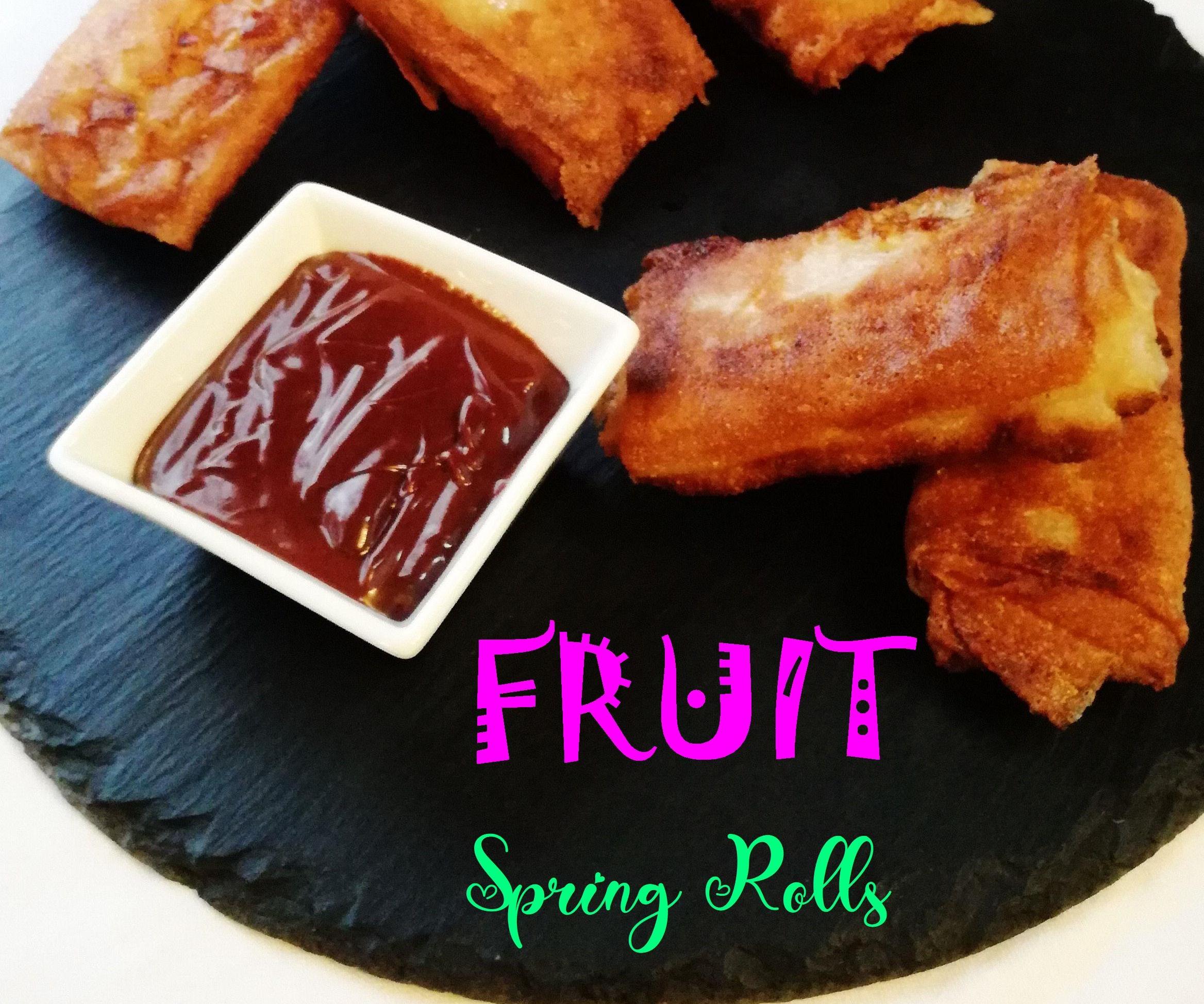Fruit Spring Rolls