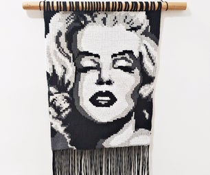 How to Make a Macrame Portrait Wall Hanging