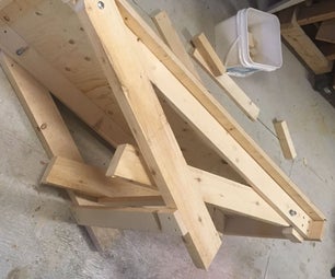 Folding Wood - Work Platform