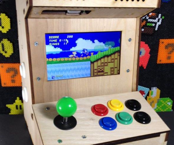 Build your own Mini Arcade Cabinet with Raspberry Pi