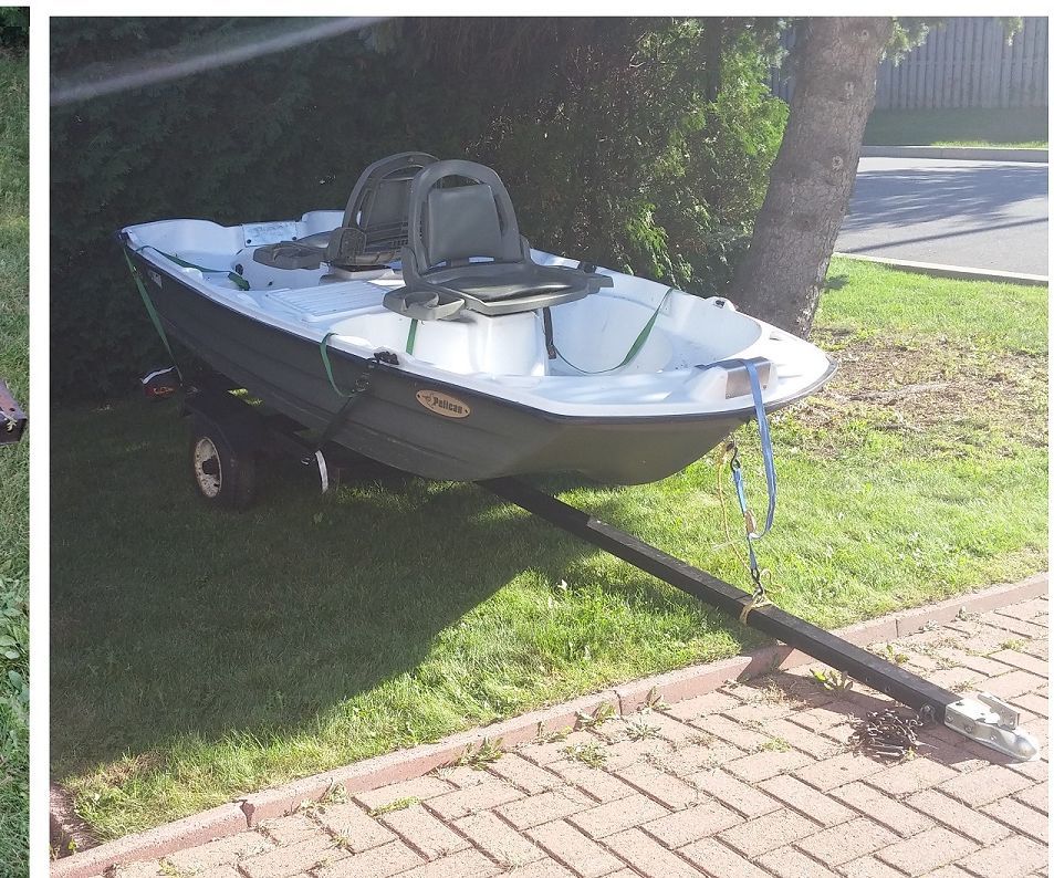 Jon Boat Trailer from a Harbor Freight 40 x 48 trailer