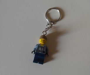 Super Simple Lego Keychain