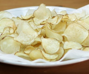 Amazing Homemade Potato Chips (Crisps)