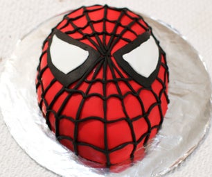 How to Make a Spiderman Cake