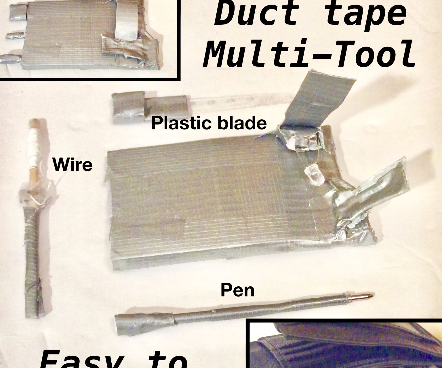 Duct Tape Multi-Tool
