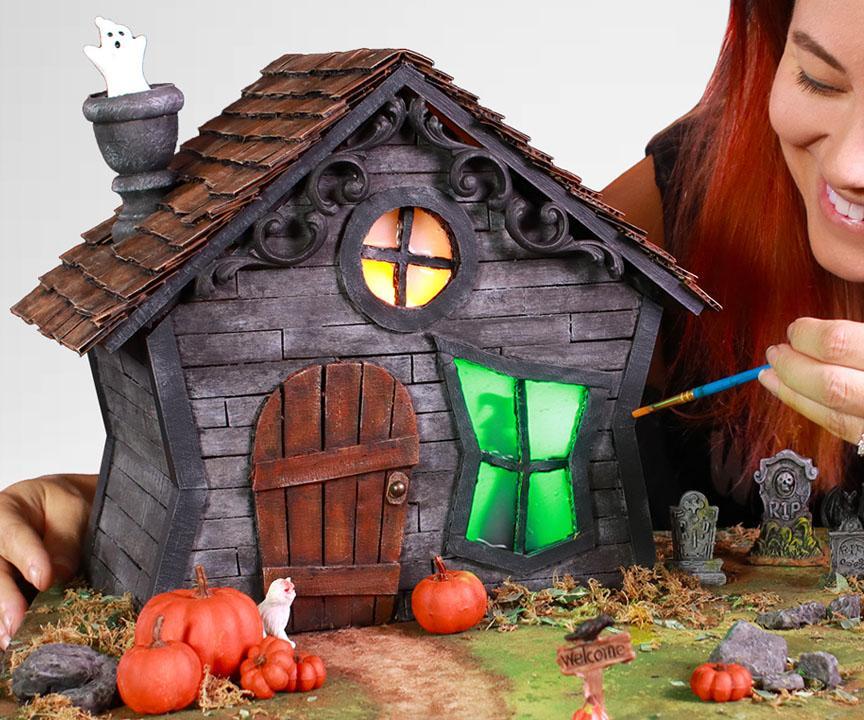 DIY Miniature Haunted House