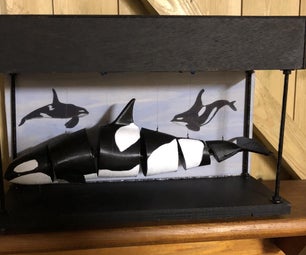 Mechanical 3D Printed Orca