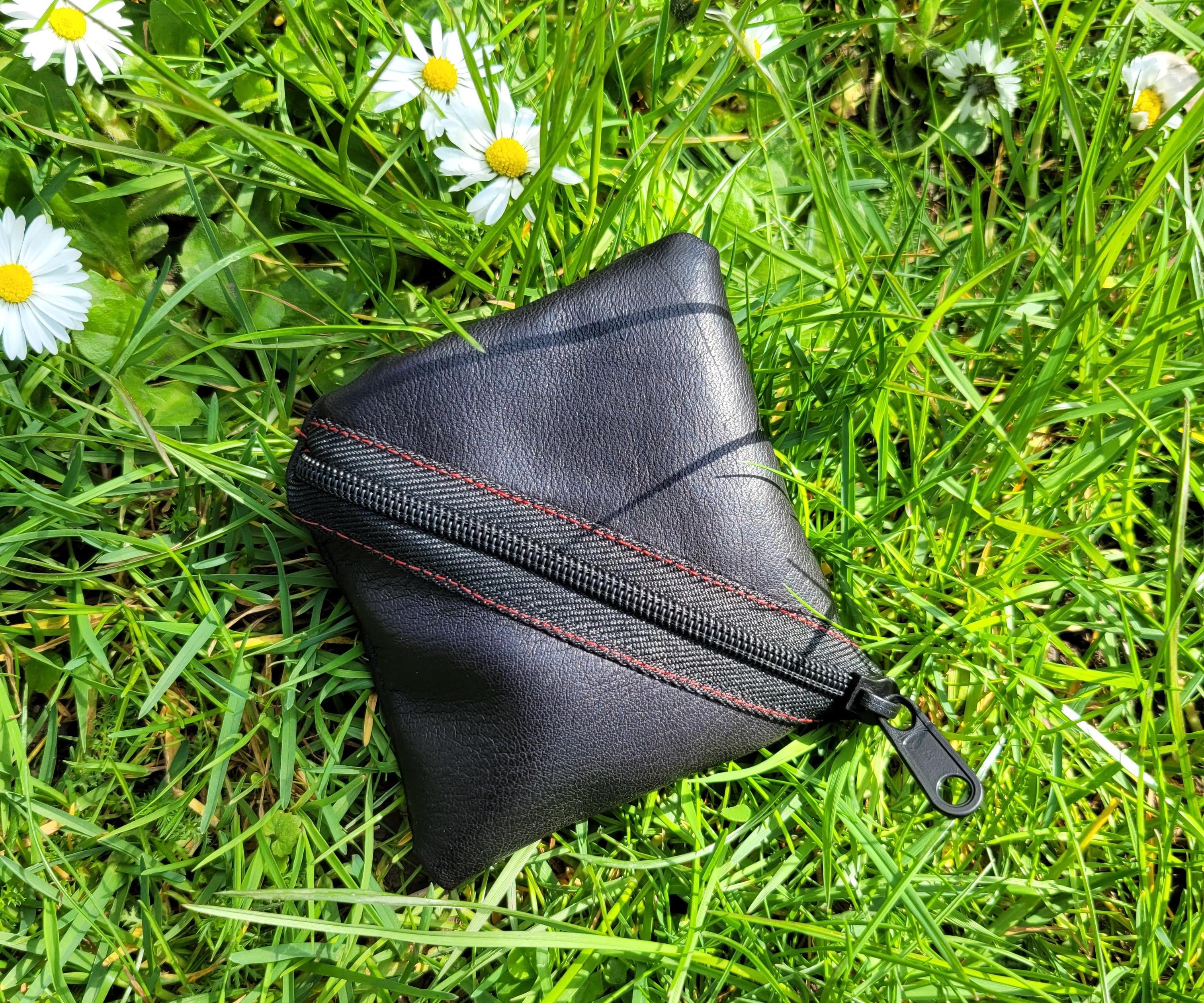 Leather Square Pouch