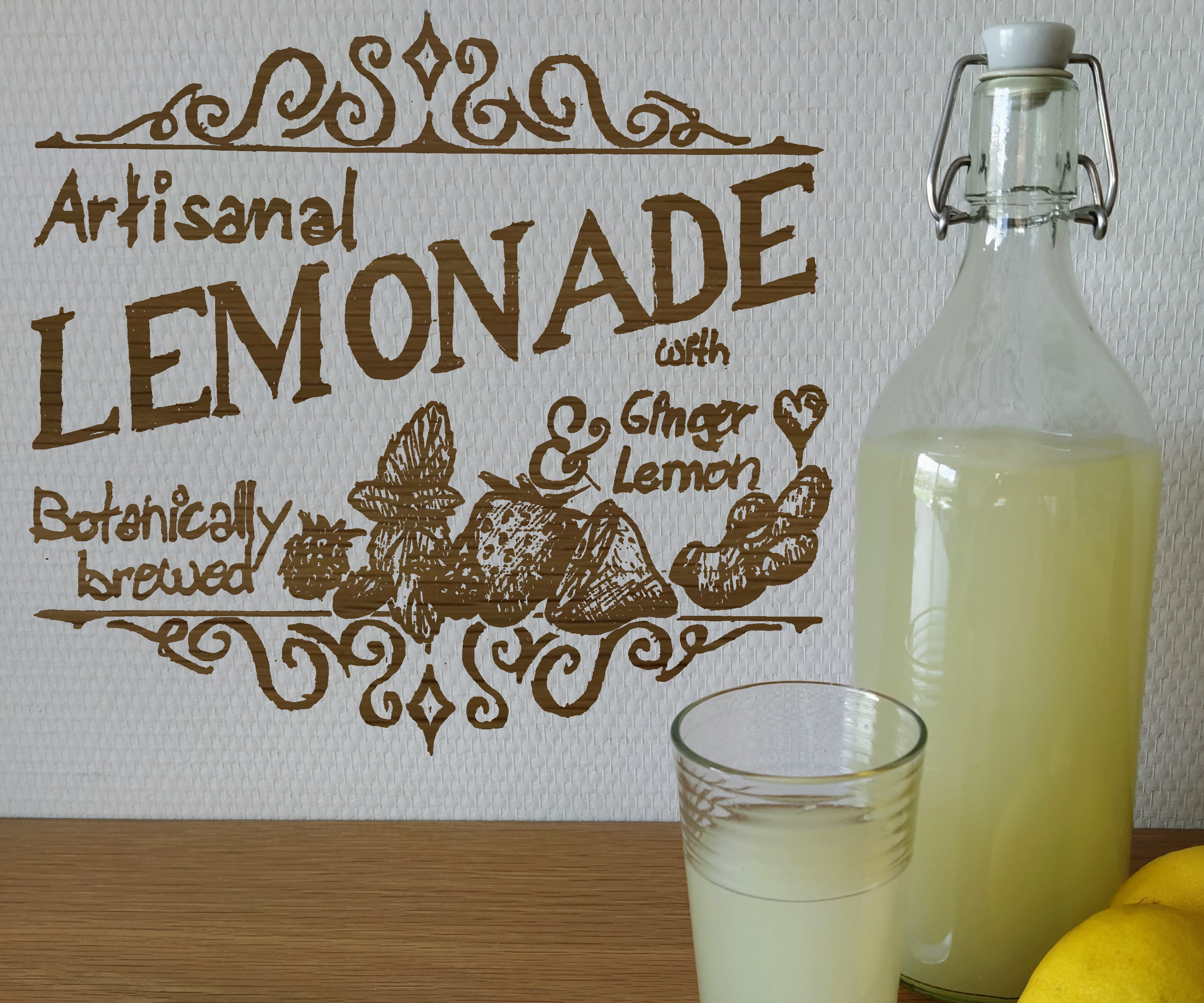 Homemade Fizzy Lemonade