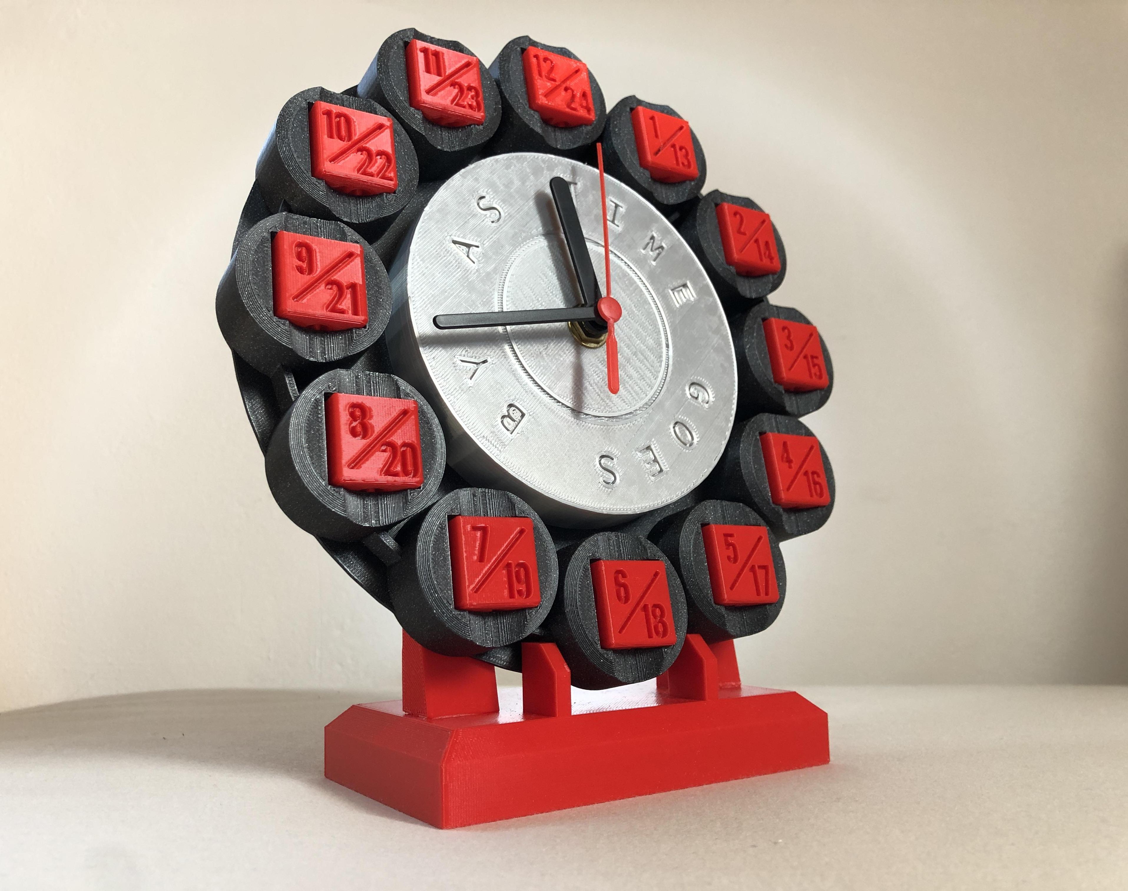 Learning Clock - Versatile  - 3D Printed