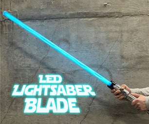 Use the Force and Make Your Own Lightsaber (Blade)