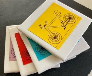 Bicycle Design Coasters