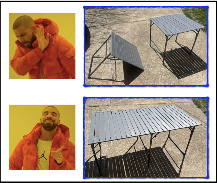 DIY - Camping Table Repair
