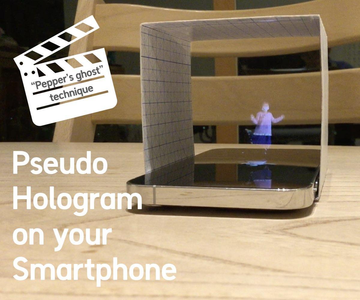 Pseudo Hologram on Your Smartphone