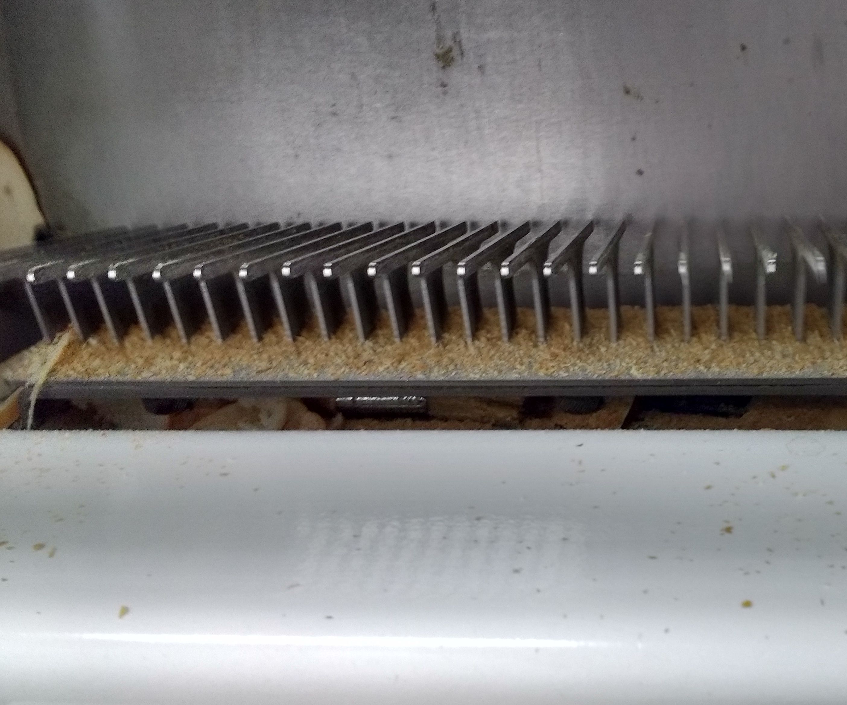 Breadcrumb Comb for Cleaning an Industrial Bread Slicer (Oliver 732-N)