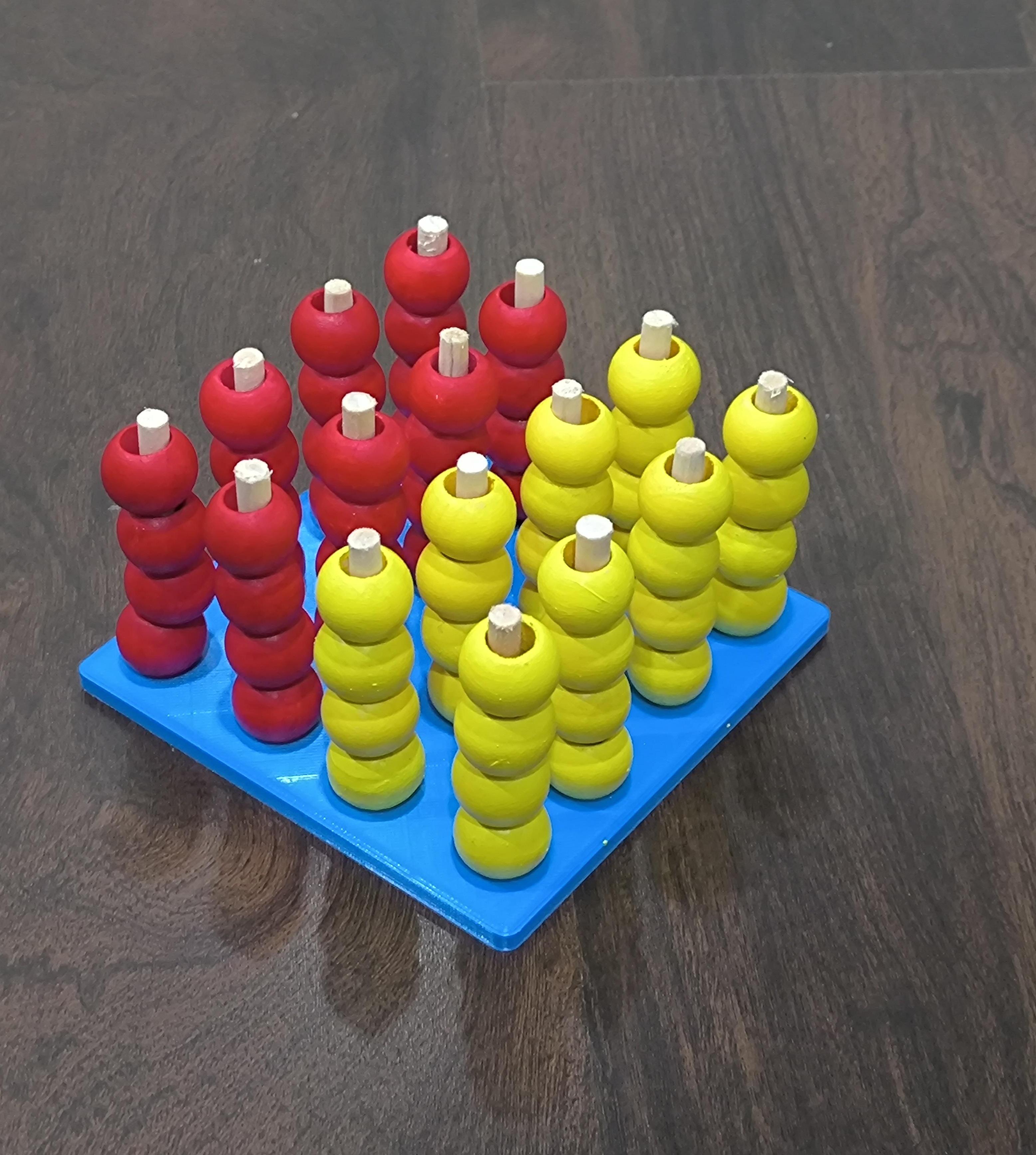 Connect 4 in 3d