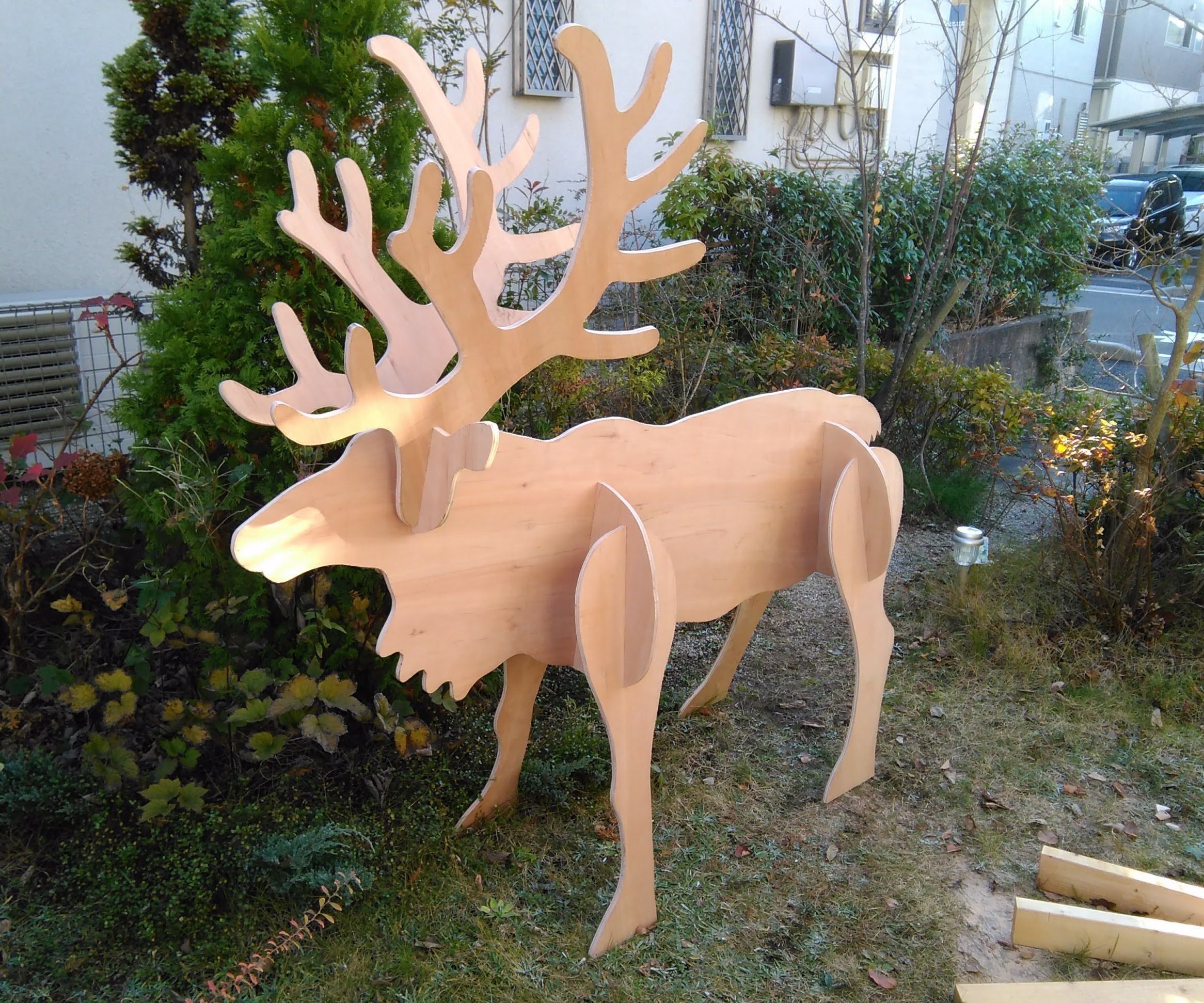 Plywood Reindeer