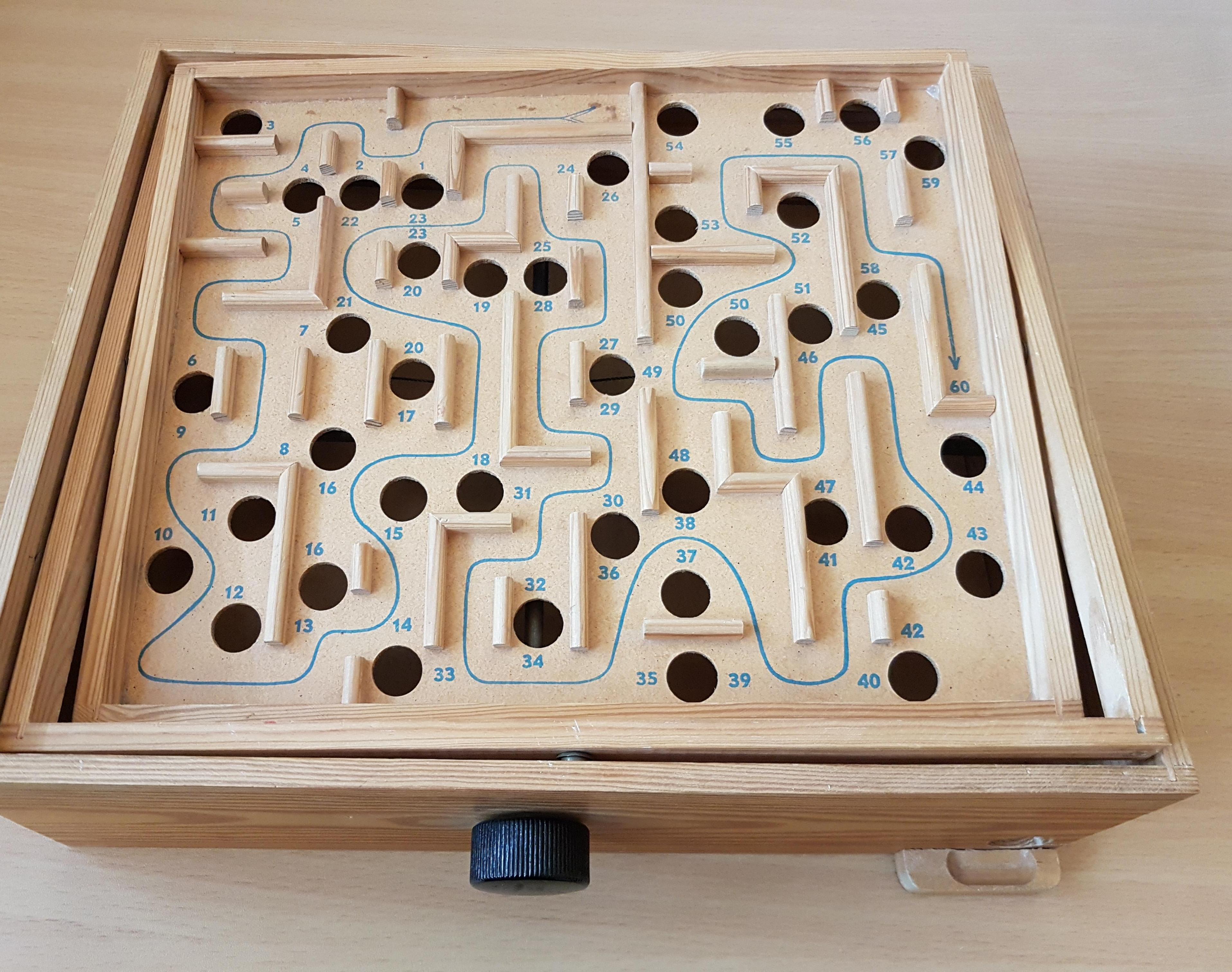 Beginner's Set for Vintage Brio Labyrinth Puzzle Game