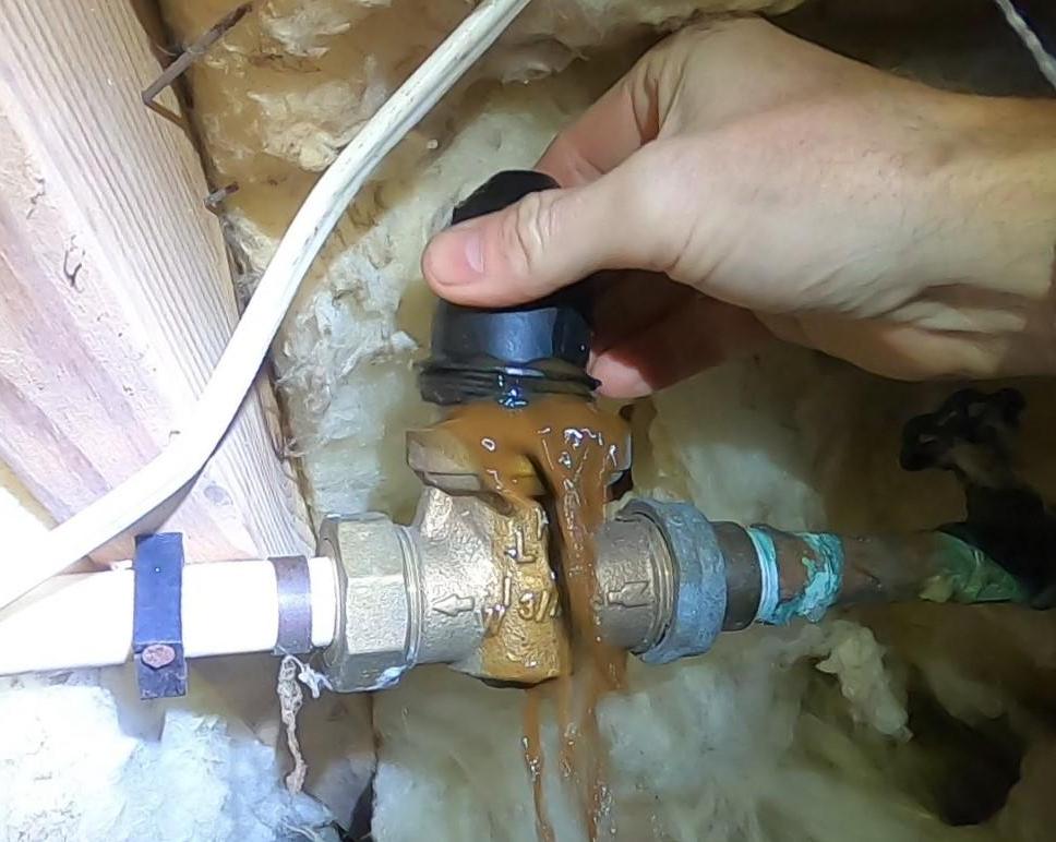 Water Pressure Regulator Valve Rebuild