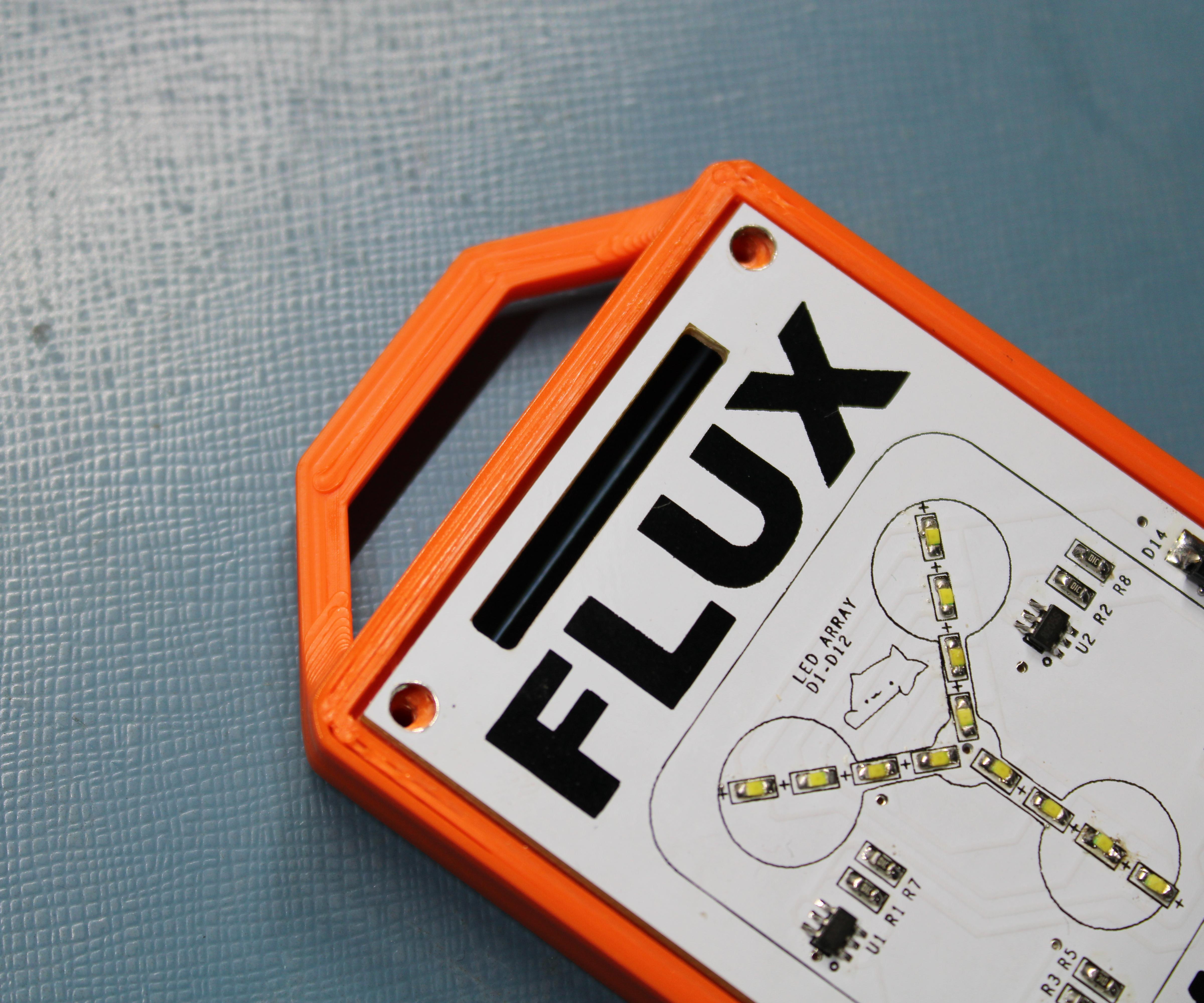 Flux Capacitor PCB Badge V3
