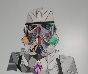 Lasercut Stormtrooper