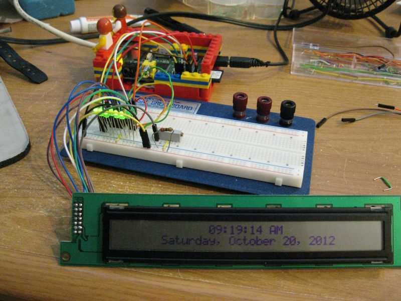 Driving an HD44780 Display using a Shift Register and a Raspberry Pi