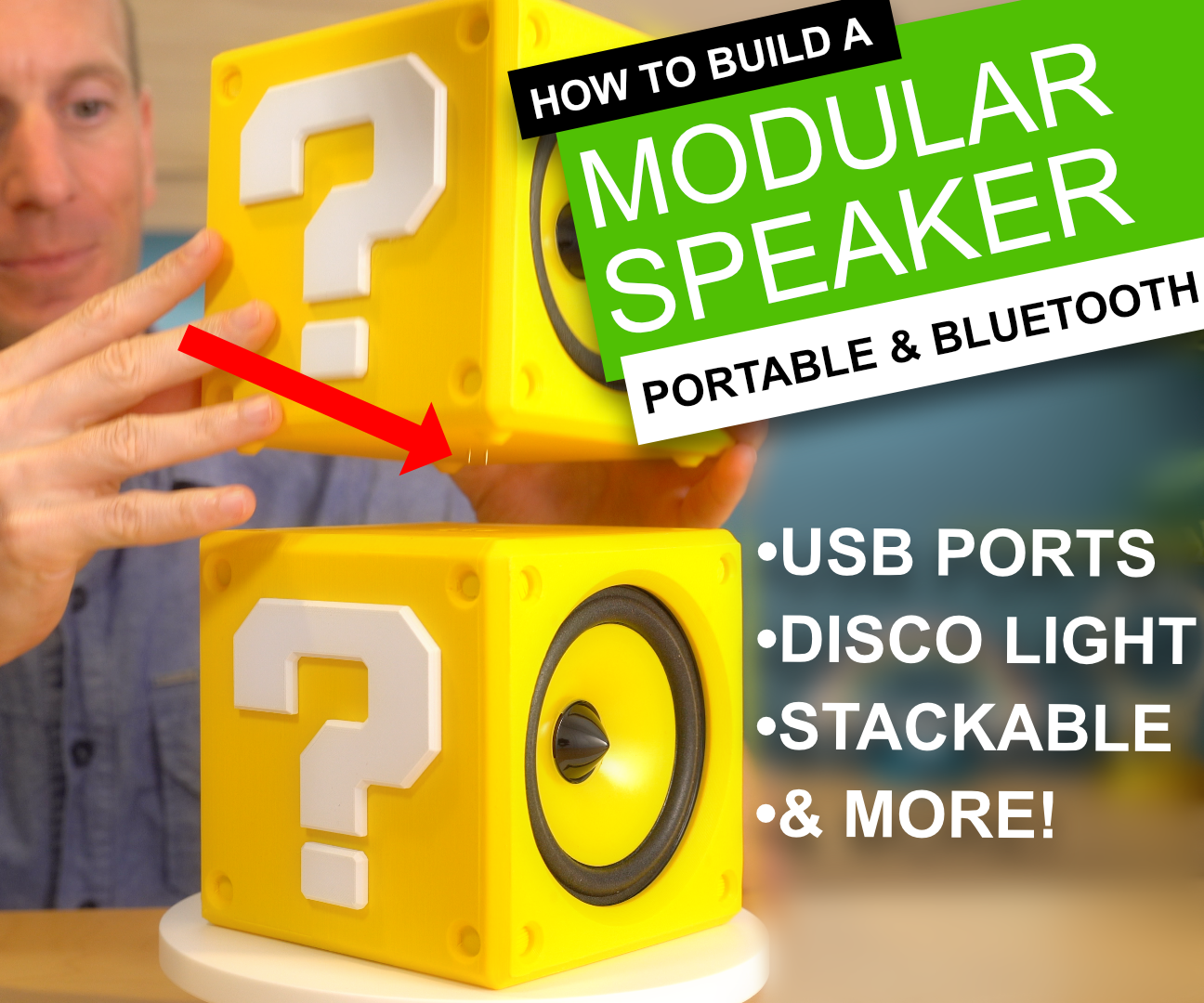 Modular & Expandable Bluetooth Speaker System