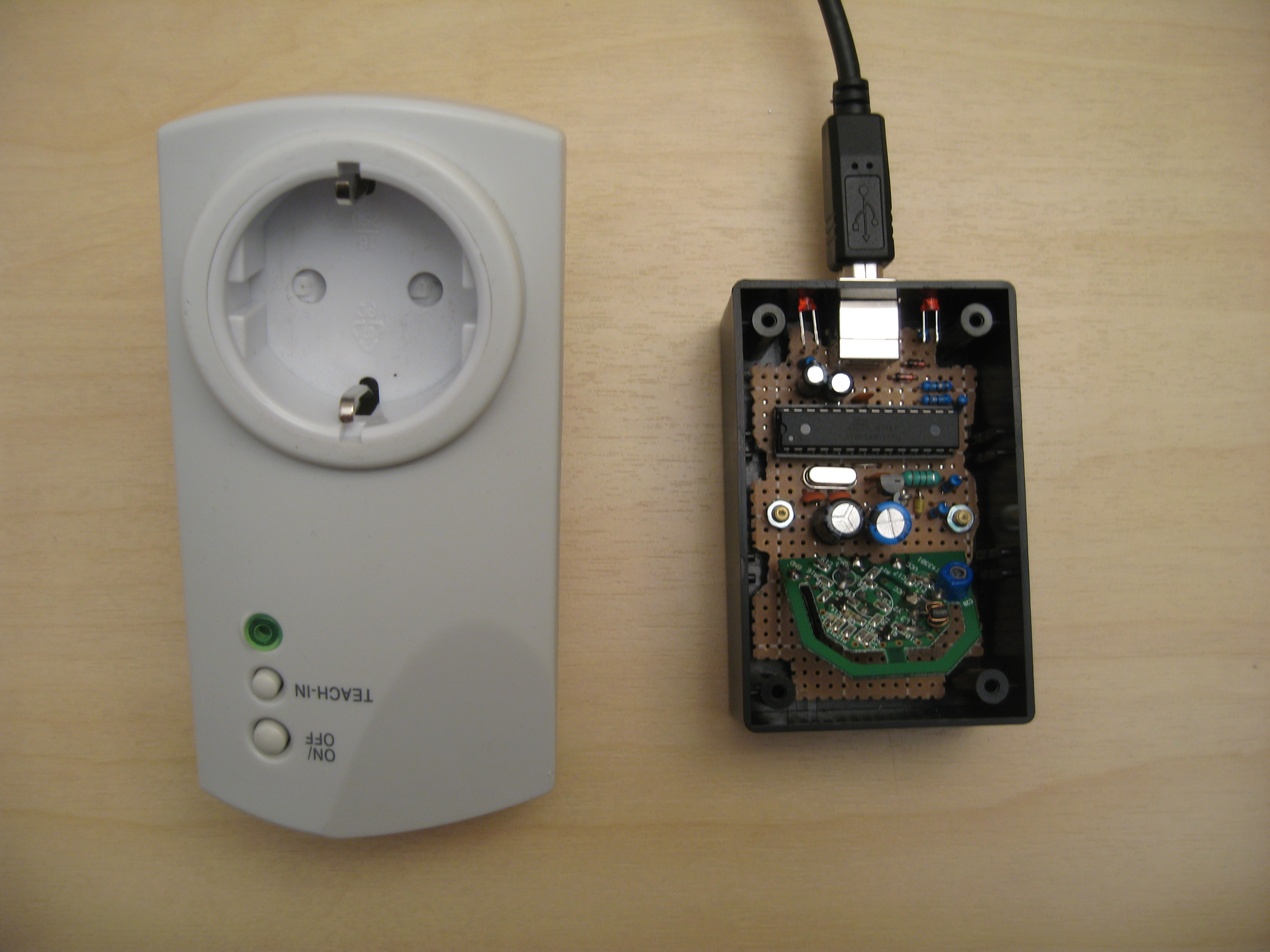 Reverse engineering: USB controlled home automation hack